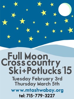 Full Moon XC Ski and Potlucks